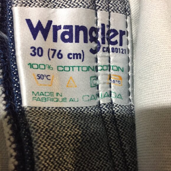 VINTAGE WRANGLER HIGH RISE JEANS SIZE 30X34 - Picture 13 of 13